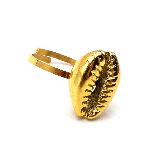 Ring Shell gold